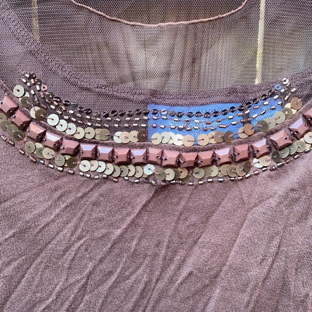 Simply Vera bedazzled top sz. S - Picture 2 of 3